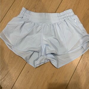 Lululemon Light Blue Women's Athletic Shorts